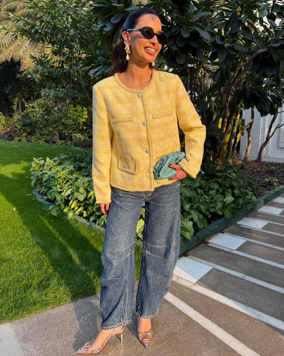Arushi's Pick : Soleil Tweed Jacket