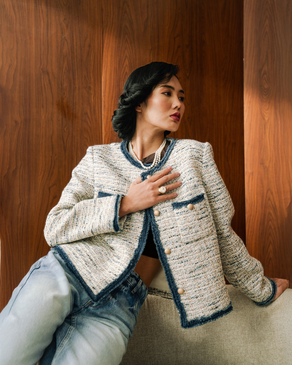 Serena Tweed Jacket