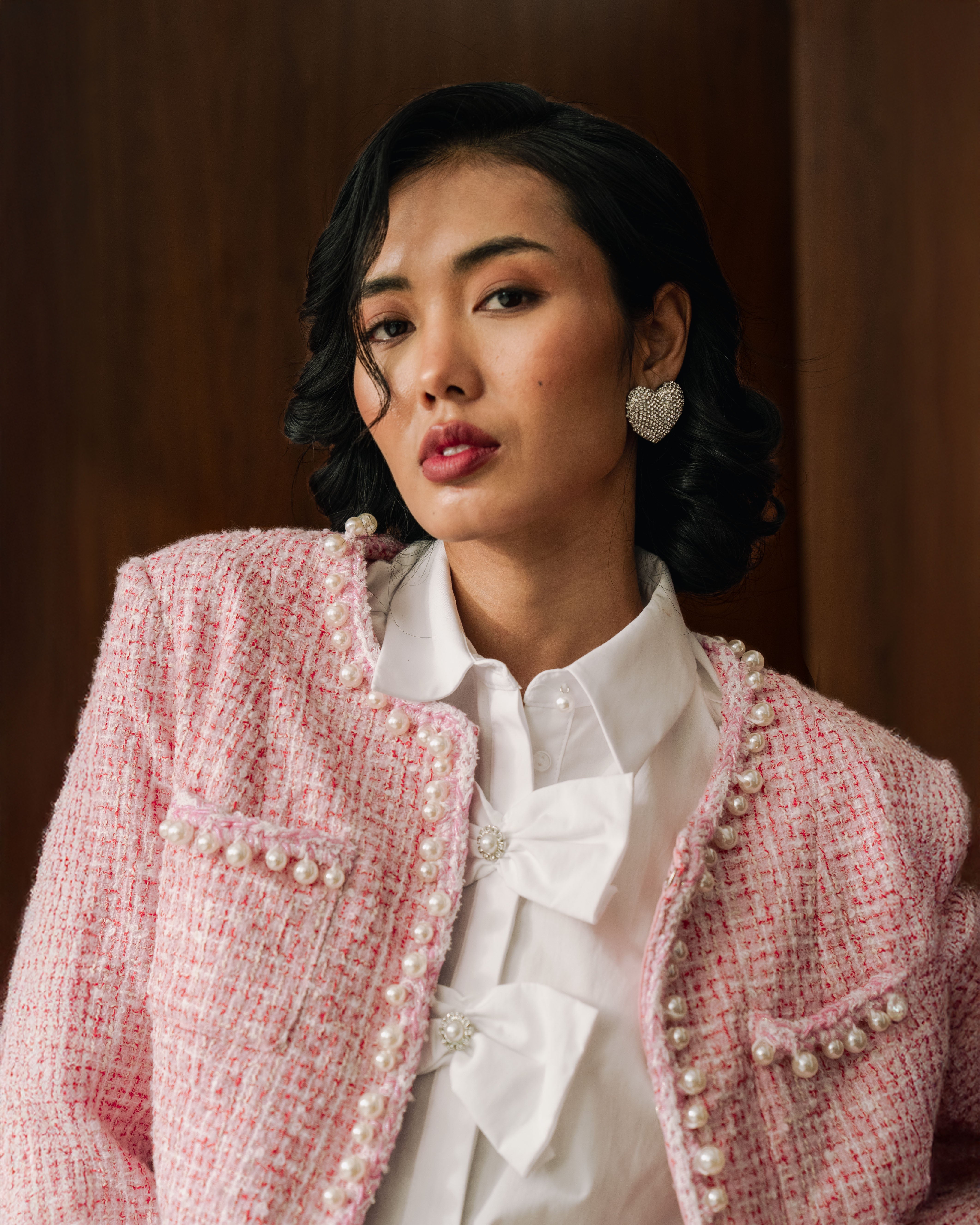 Blossom Tweed Jacket – Delilah