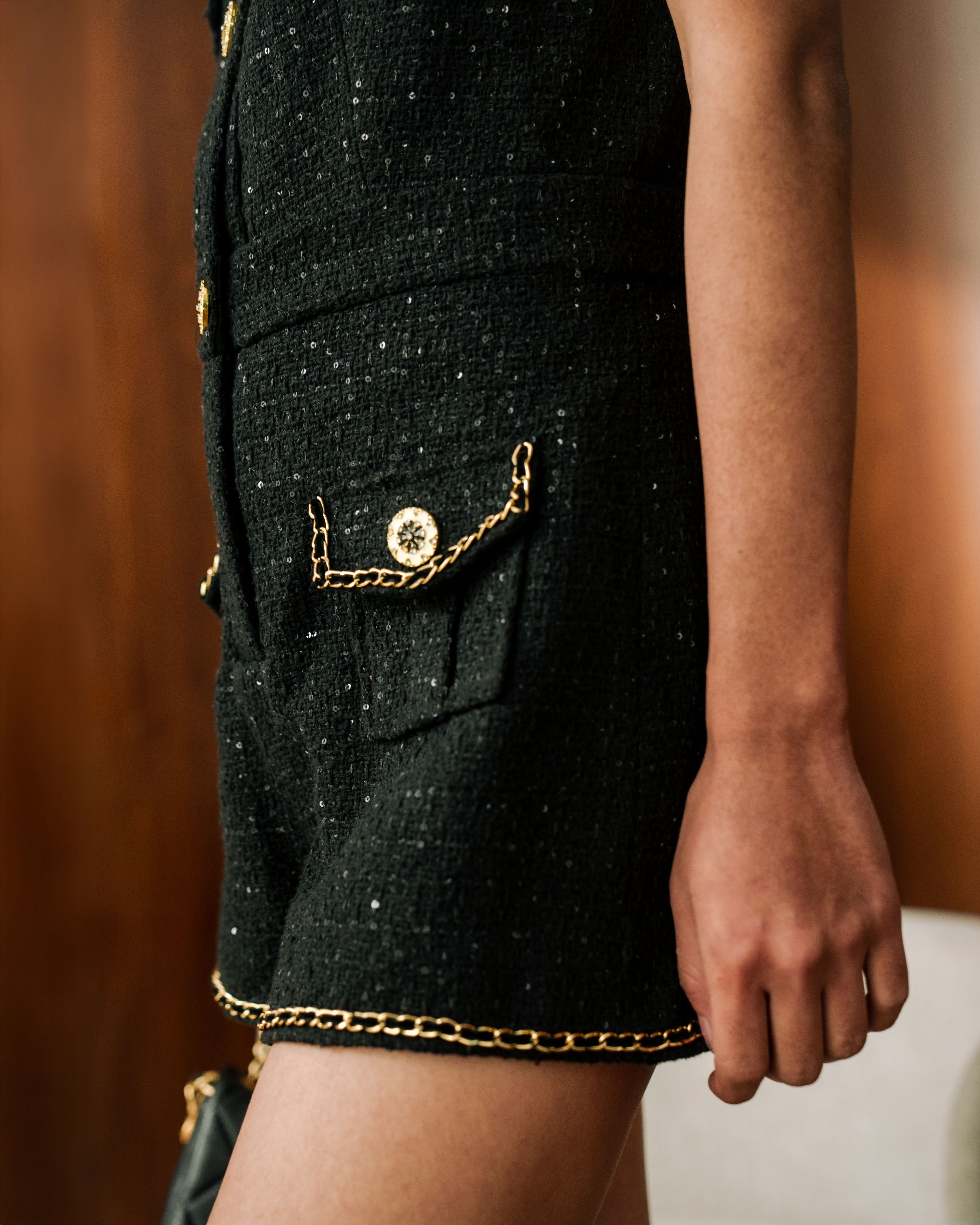 Blair Tweed Playsuit