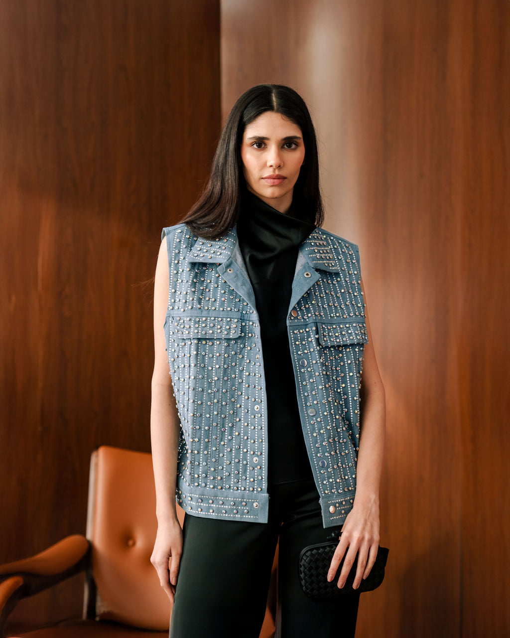 Stardust Denim Vest