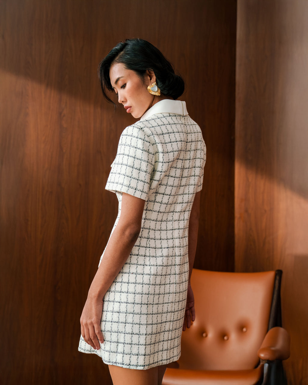 Cherie Tweed Dress