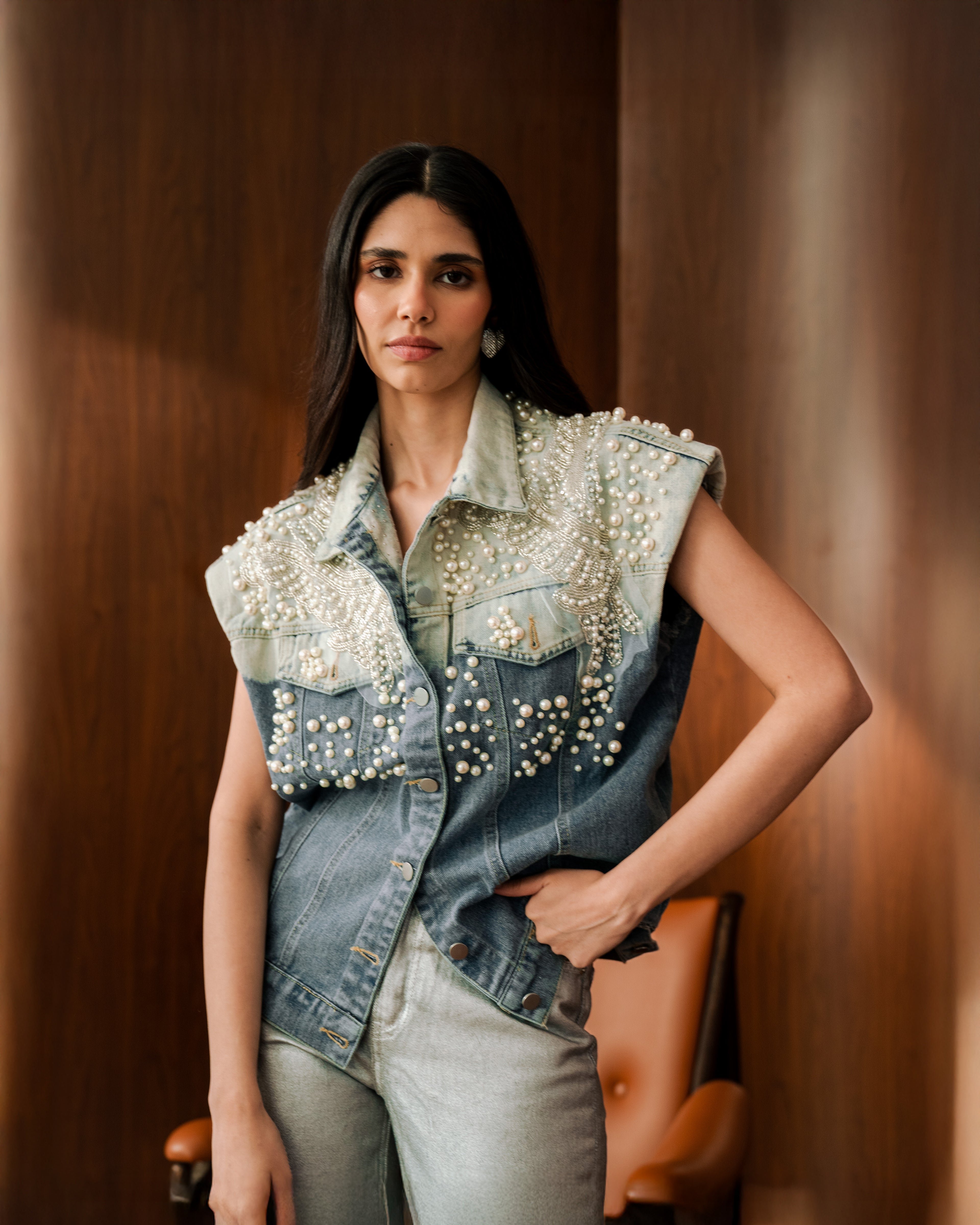 Gigi Denim Vest - Light
