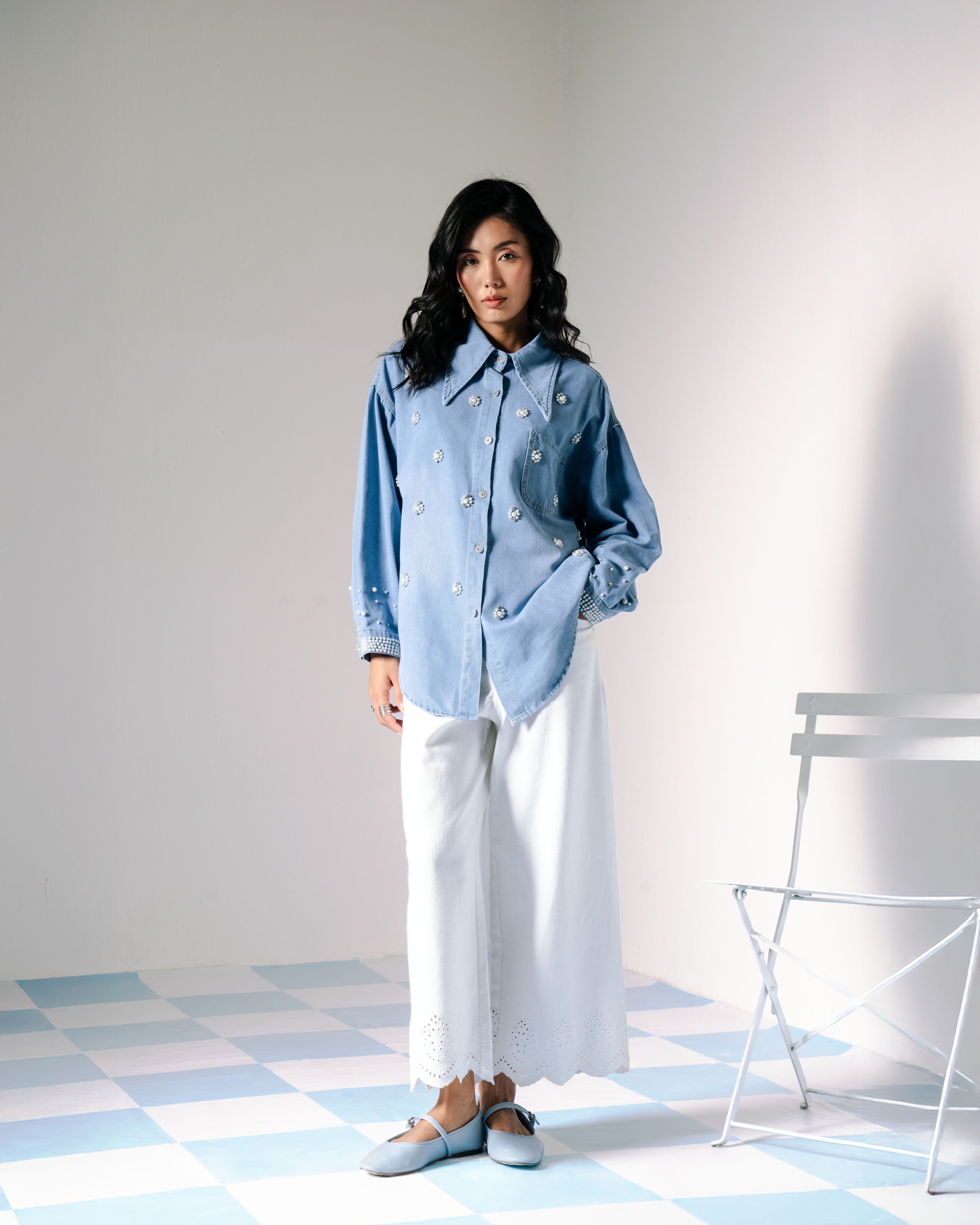 Bloom Denim Shirt