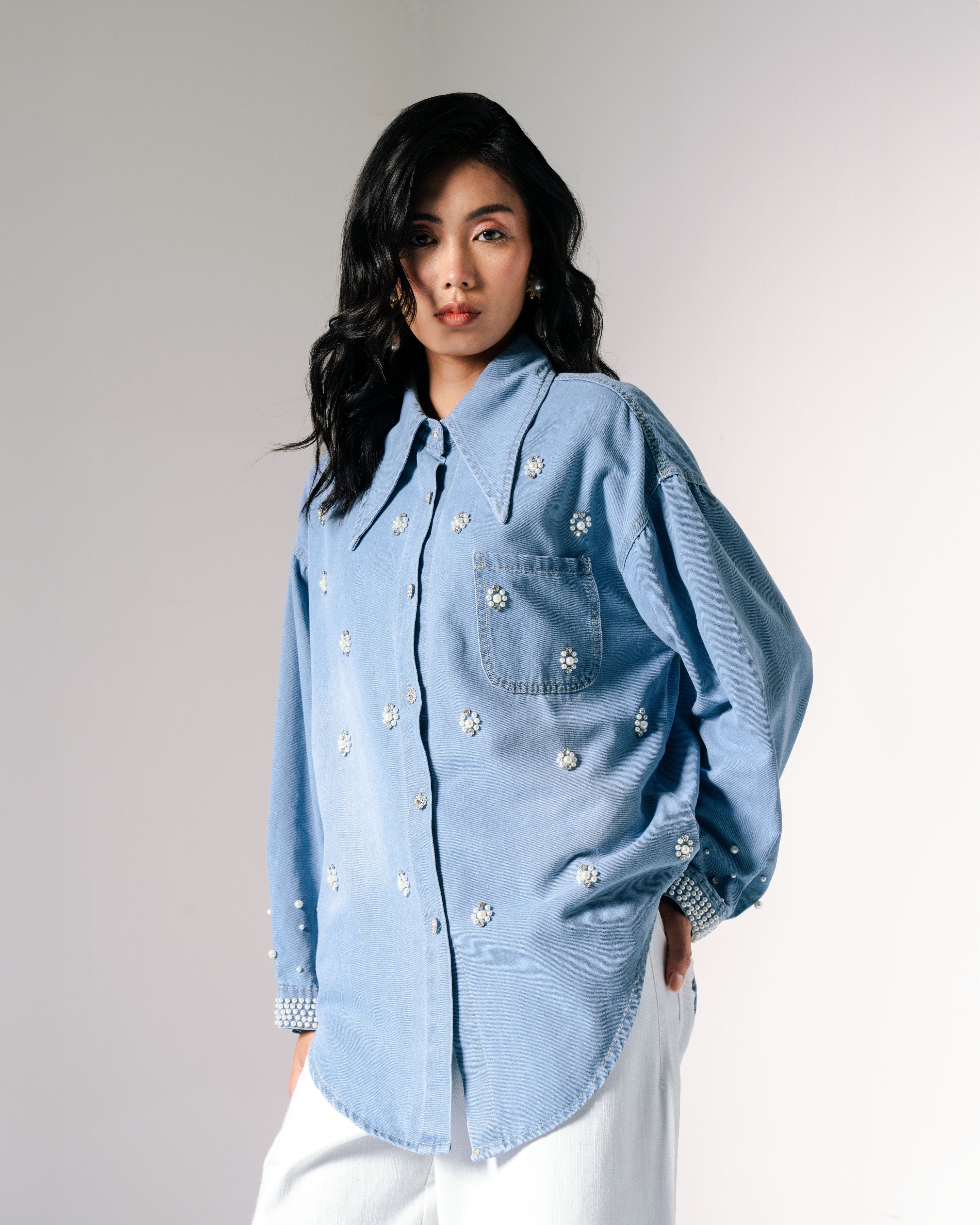 Bloom Denim Shirt