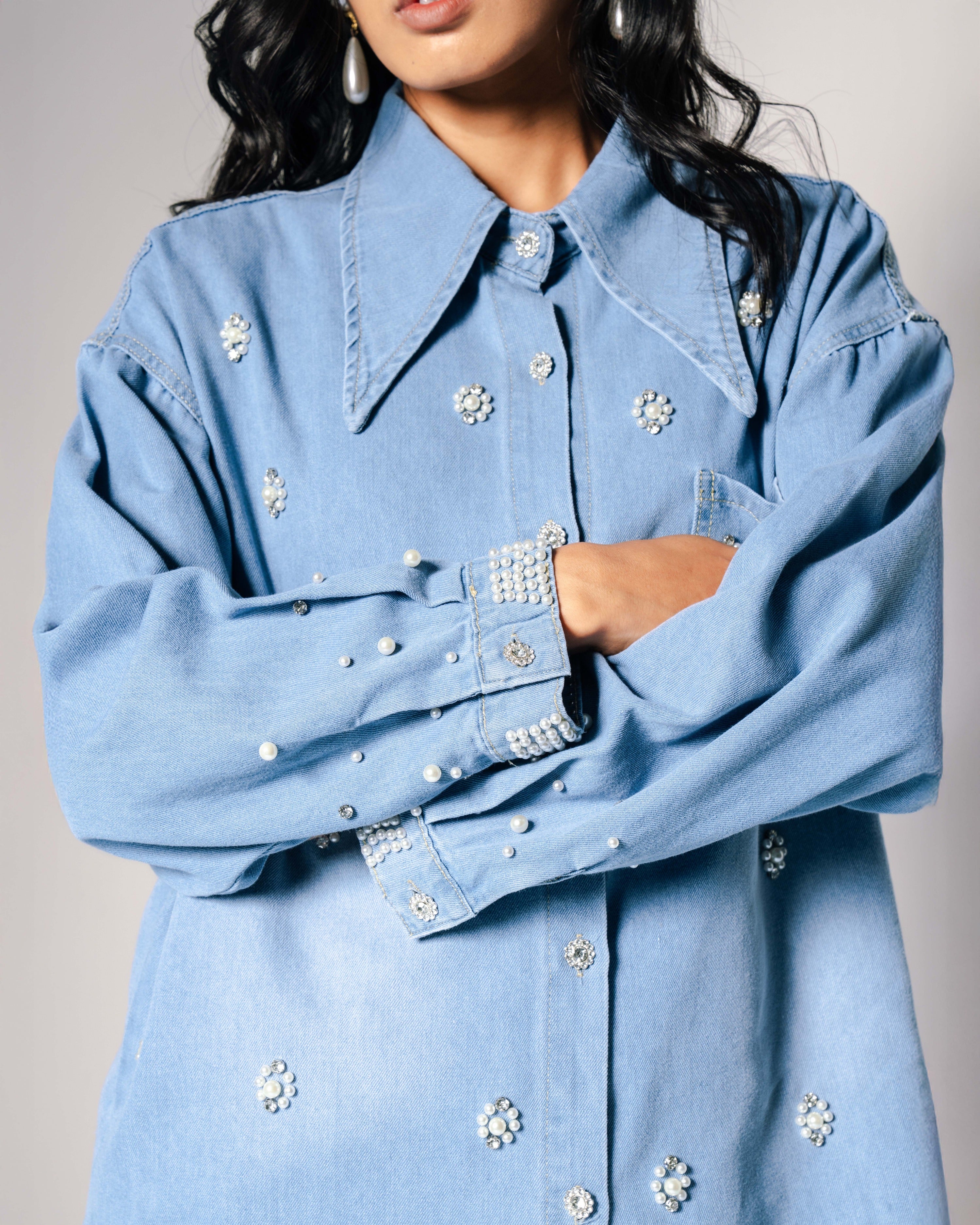 Bloom Denim Shirt