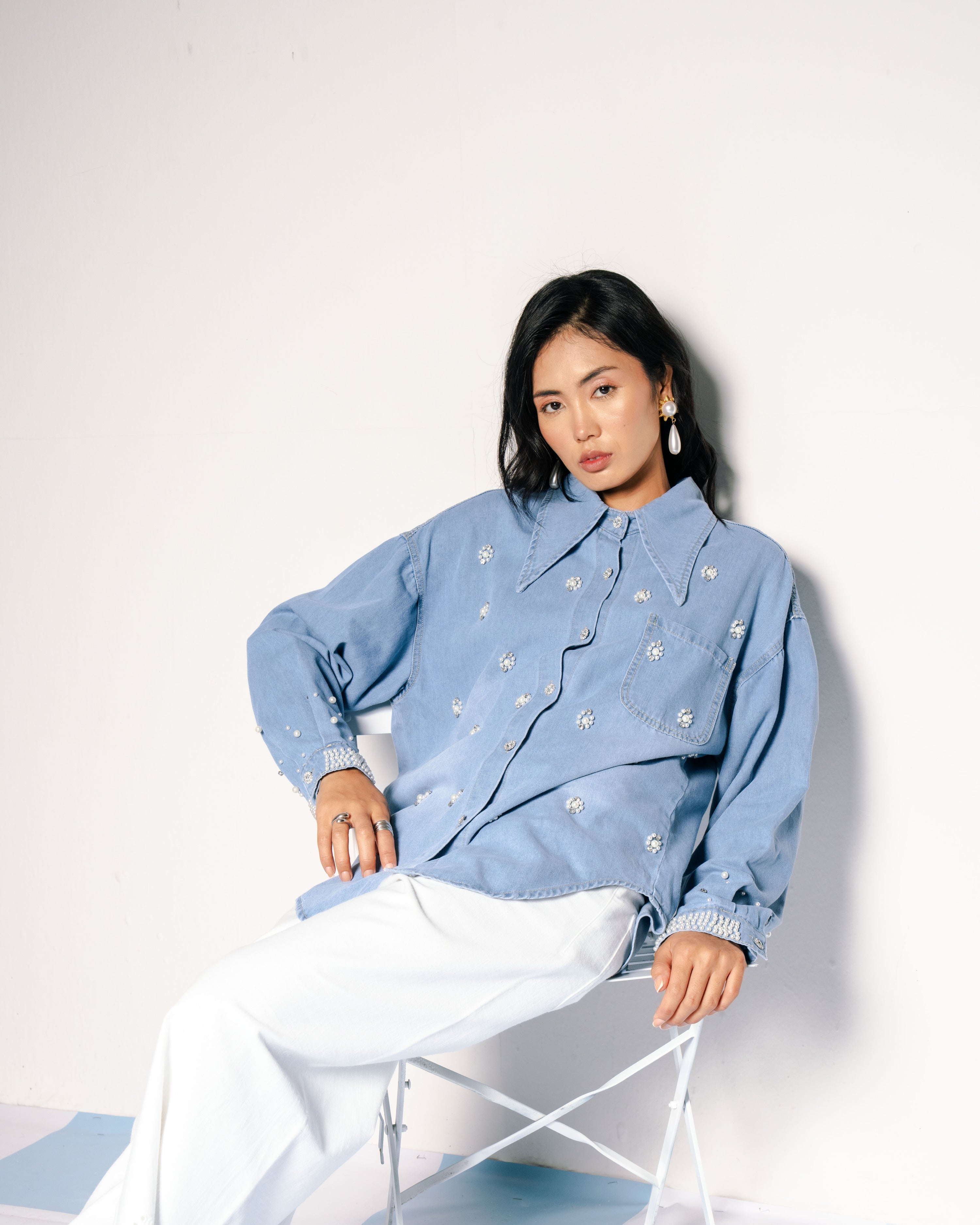Bloom Denim Shirt