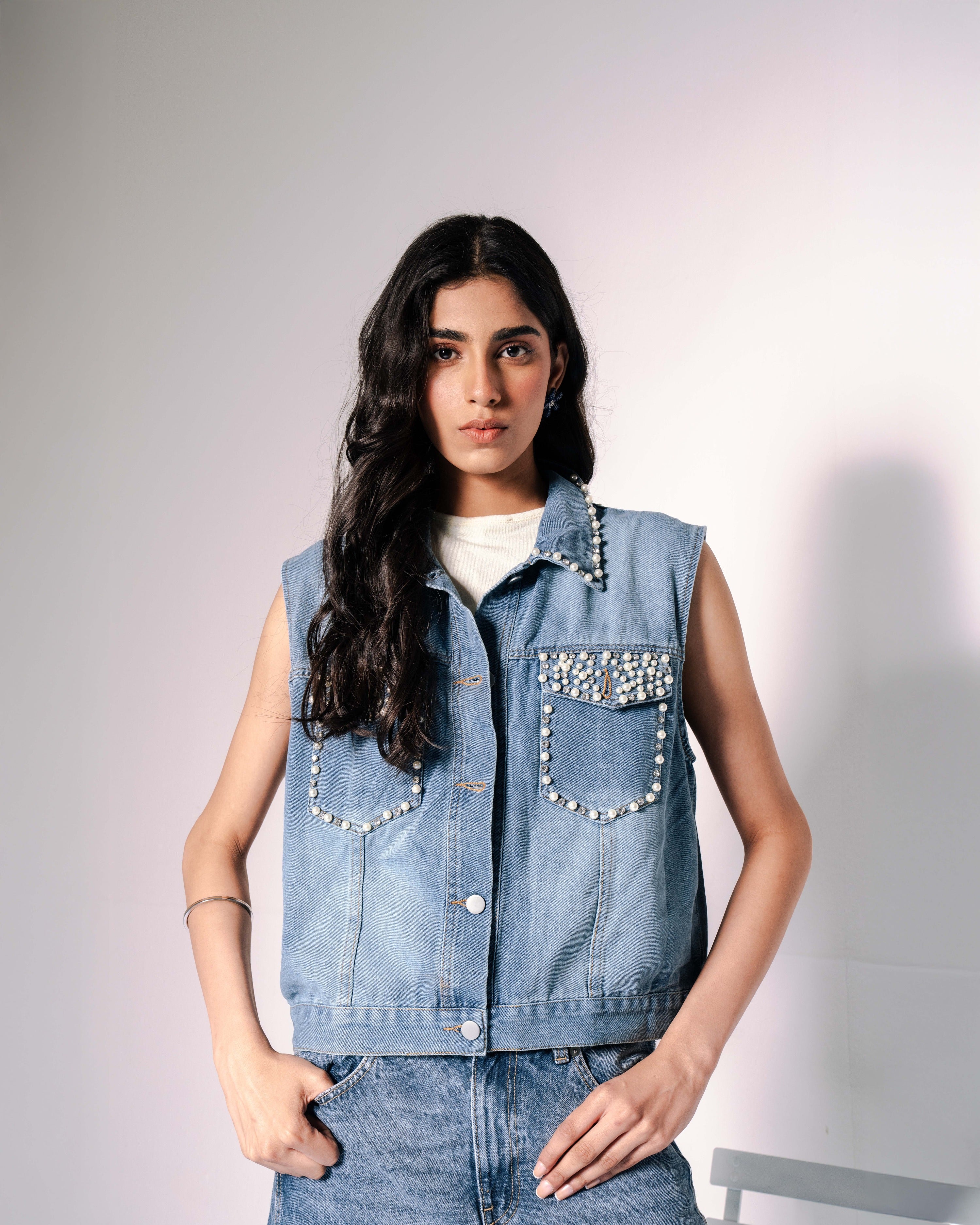 Ziva Denim Vest