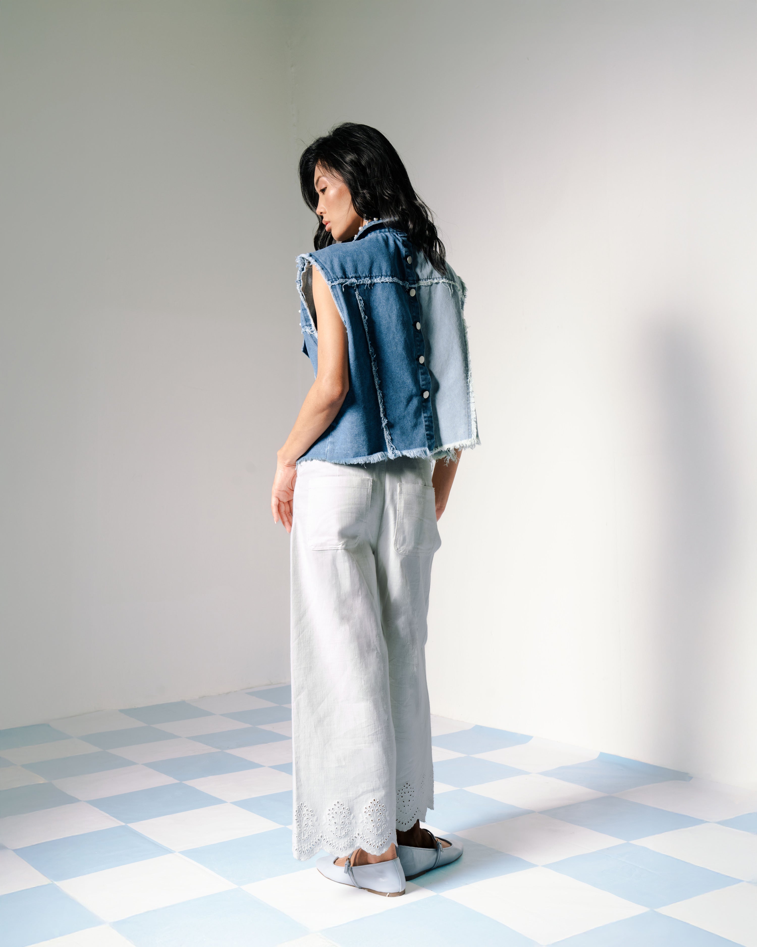 Fuse Denim Vest