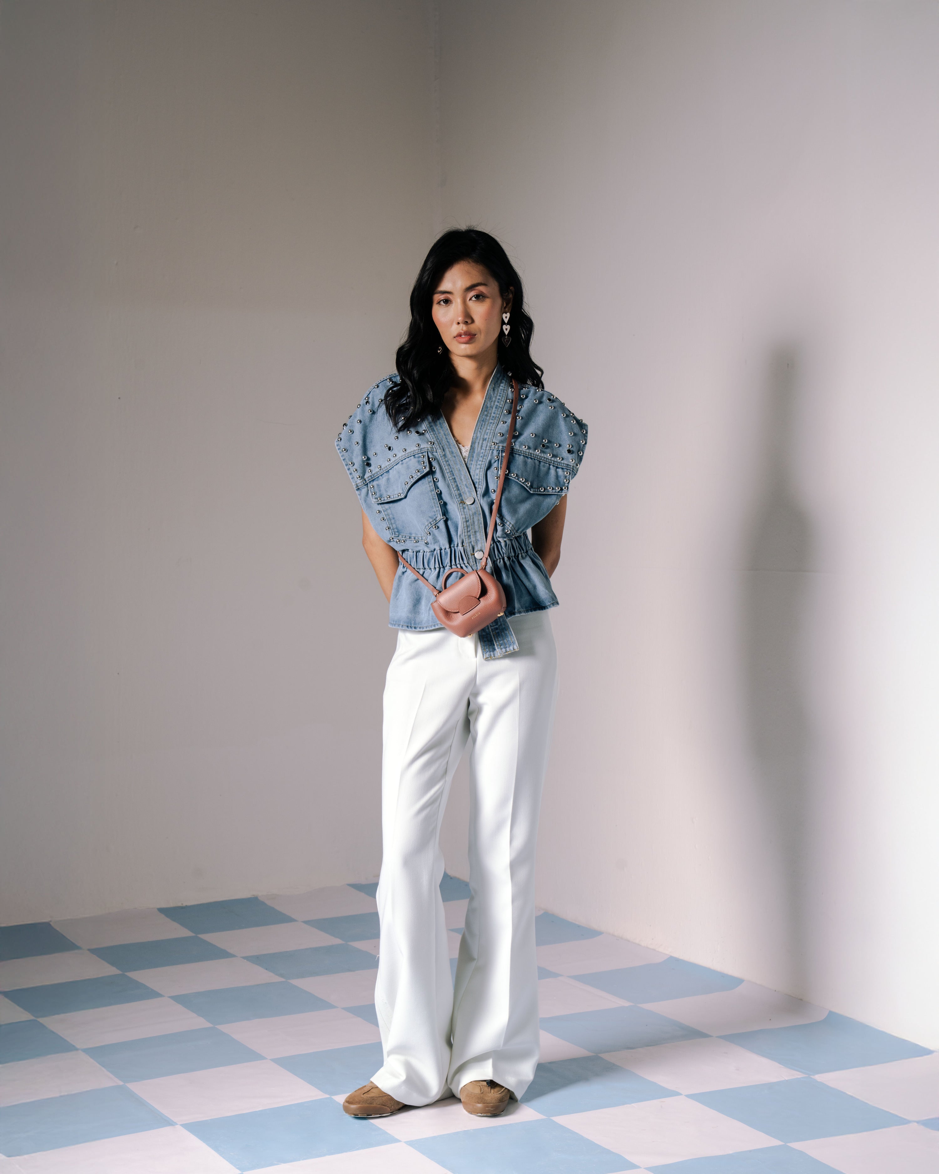 Nyra Denim Vest
