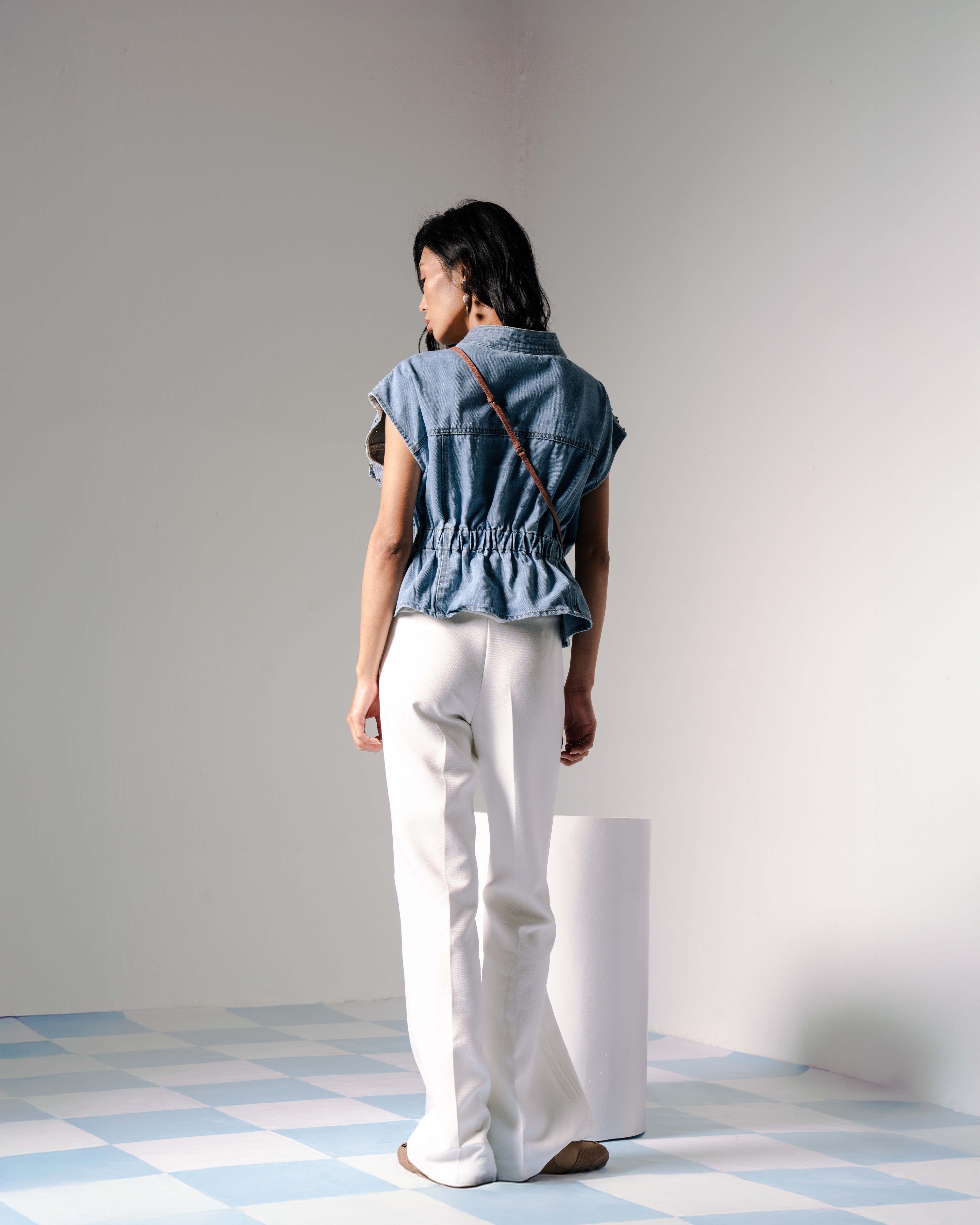 Nyra Denim Vest