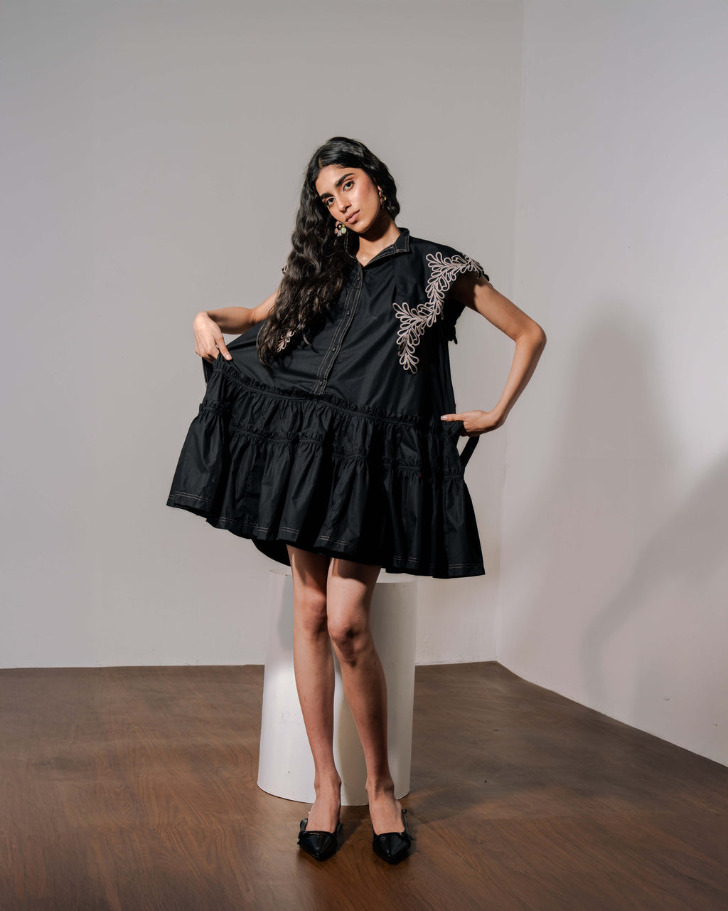 Sylvie Ruffle Dress