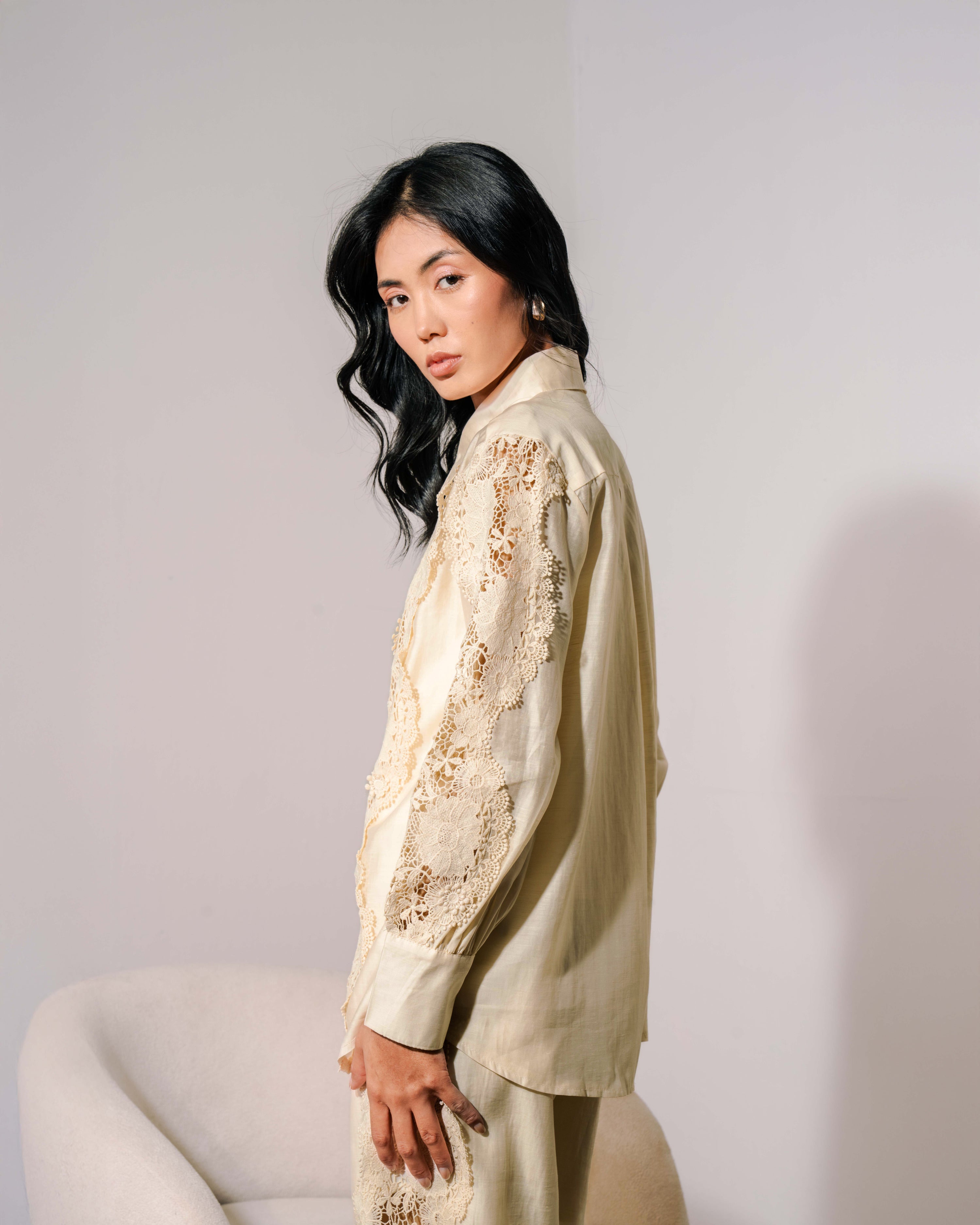 Elara Co-ord Set - Caramel