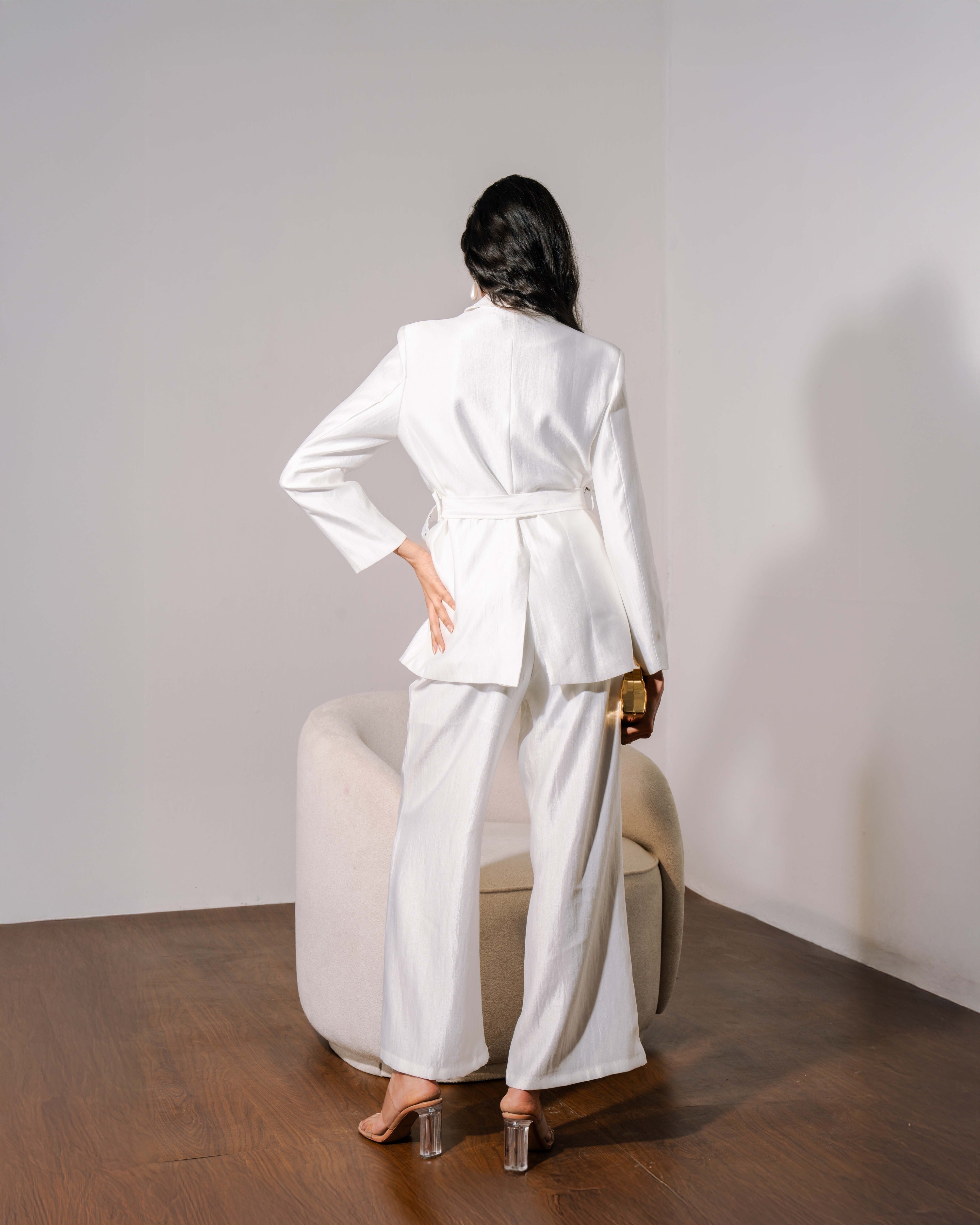 Ivory Structured Co-ord Set