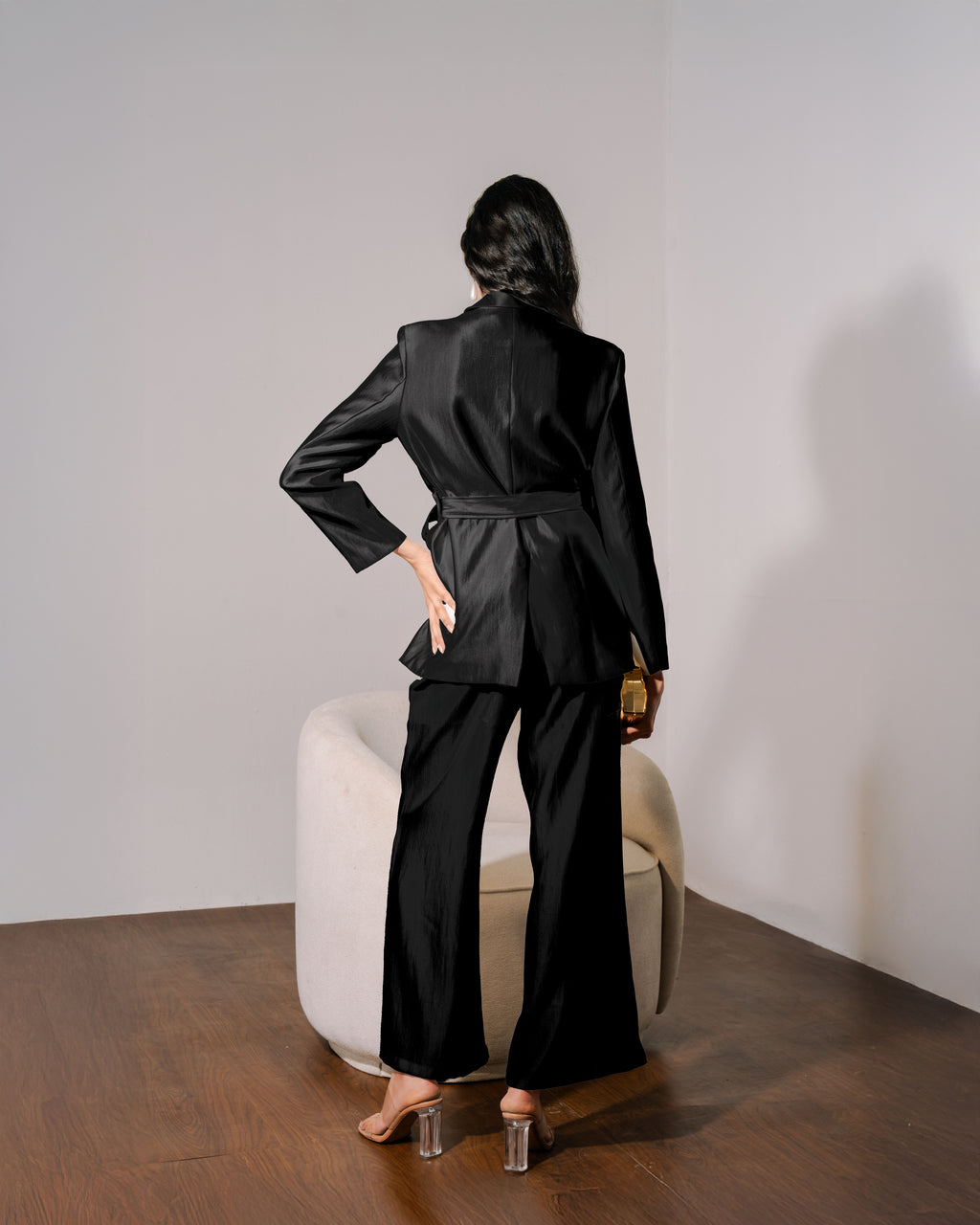 Noir Structured Co-ord Set
