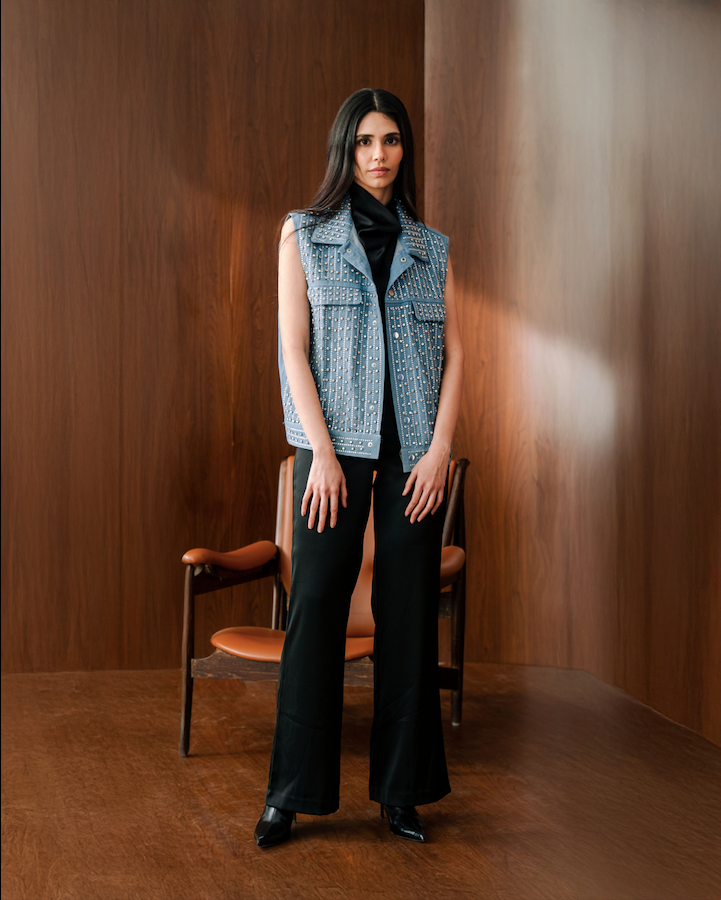 Stardust Denim Vest