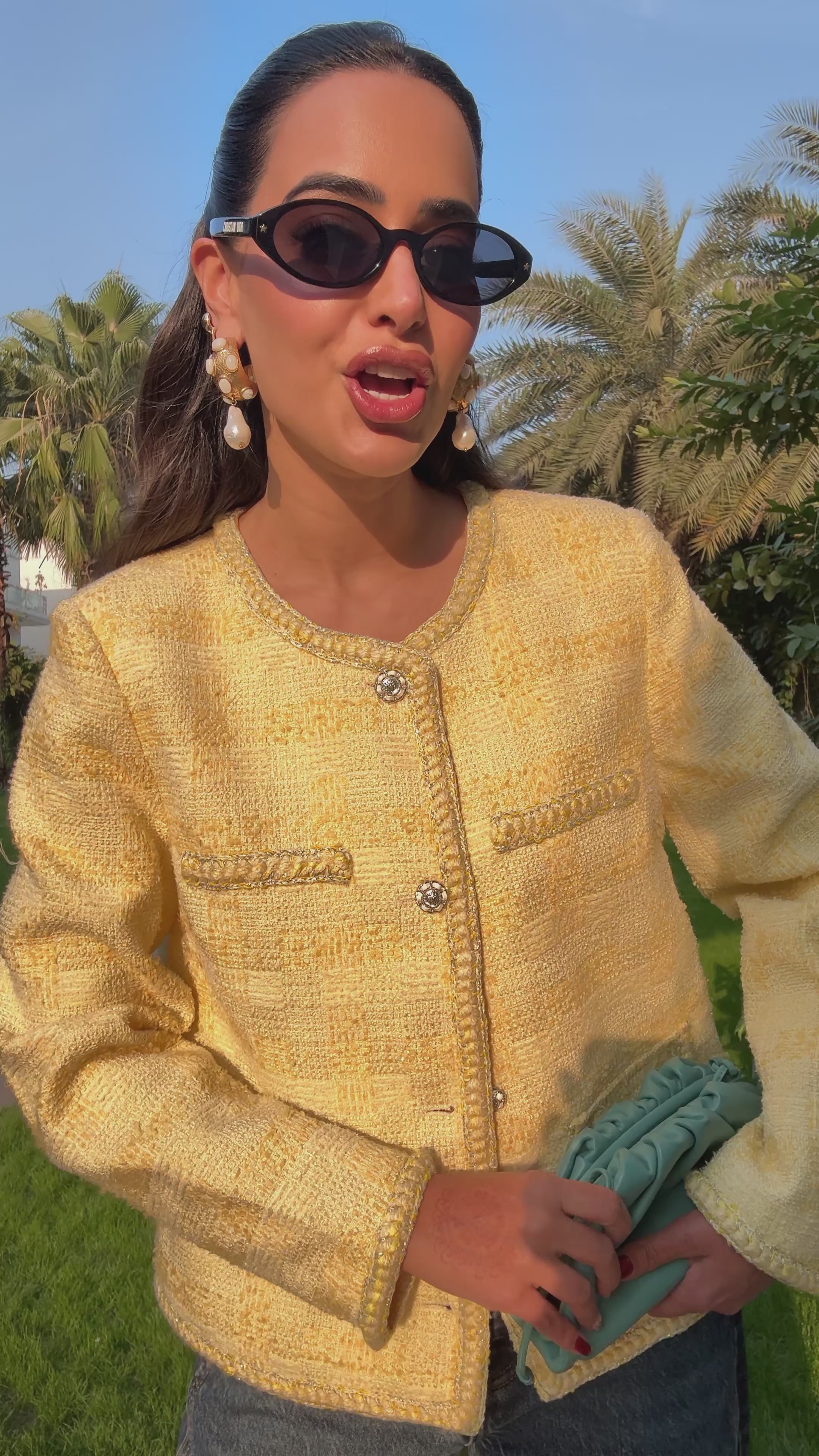 Arushi's Pick : Soleil Tweed Jacket